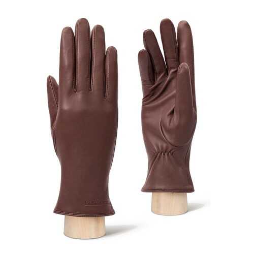 Перчатки женские Eleganzza IS00700 коричневые 8 в Модис