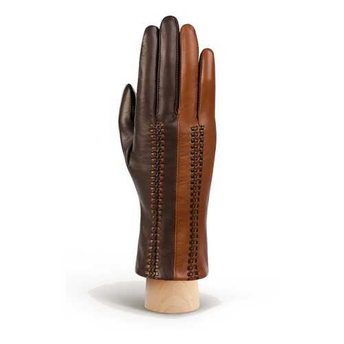 Перчатки женские Eleganzza TOUCH IS04520 коричневые 6.5 в Модис
