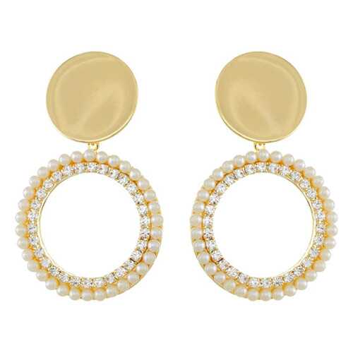 Серьги Corona Style B006E36179 золотистые в Модис
