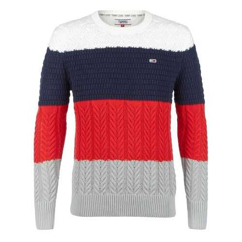 Свитер мужской Tommy Jeans DM0DM07429 0KP разноцветный S в Модис