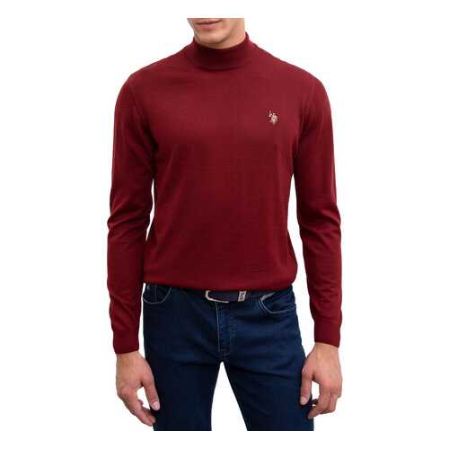 Водолазка мужская U.S. POLO Assn. G081SZ0TK0TH03-BSK9 красная S в Модис