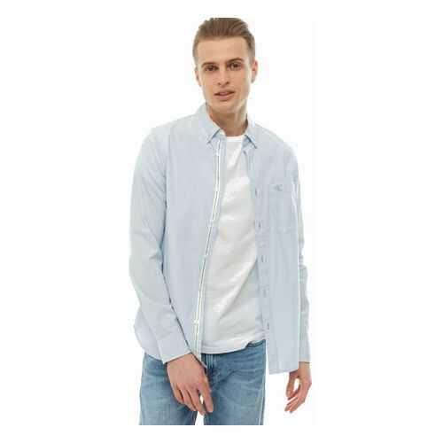 Рубашка мужская Calvin Klein Jeans J30J314897 синяя XL в Модис