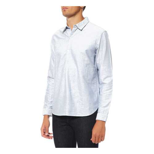 Рубашка мужская GARBSTORE S_043_GS_HIOX.BLU голубая M в Модис