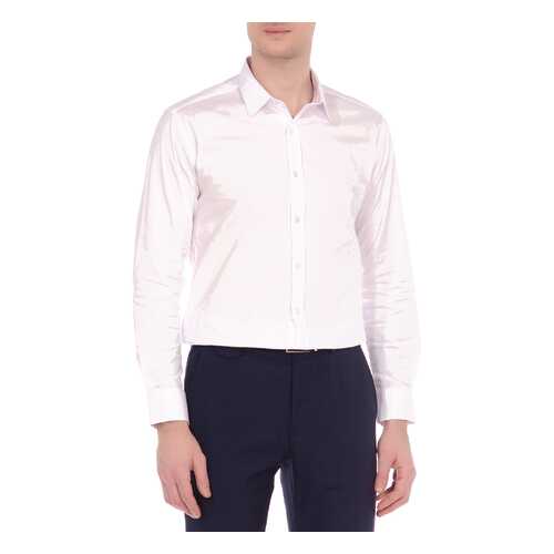 Рубашка мужская KarFlorens POPL-01 белая XL в Модис