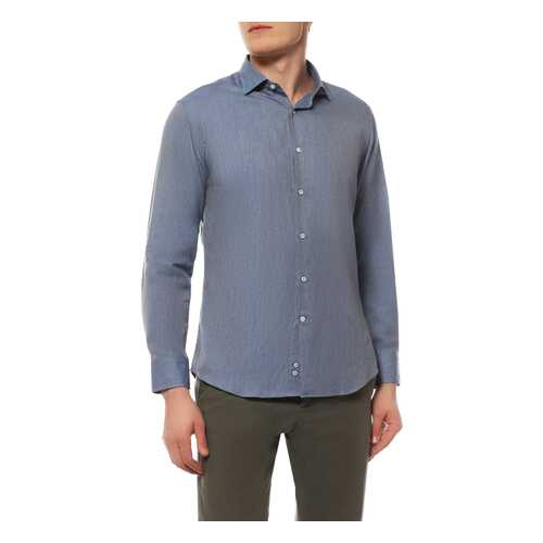 Сорочка мужская Paul & Shark I16P3094SFCF/013 синяя 45 DE в Модис