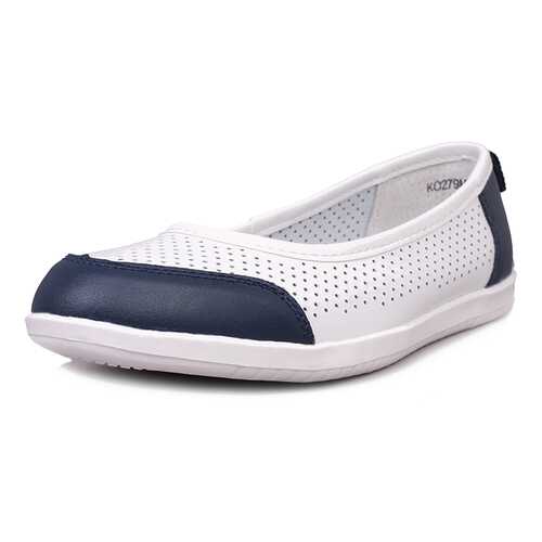 Балетки женские Alessio Nesca K0279M-5 белые 41 RU в Модис