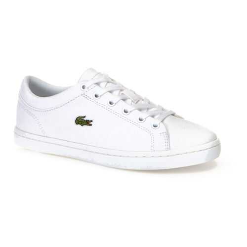 Кеды женские Lacoste Straightset BL 2 белые 36 RU в Модис