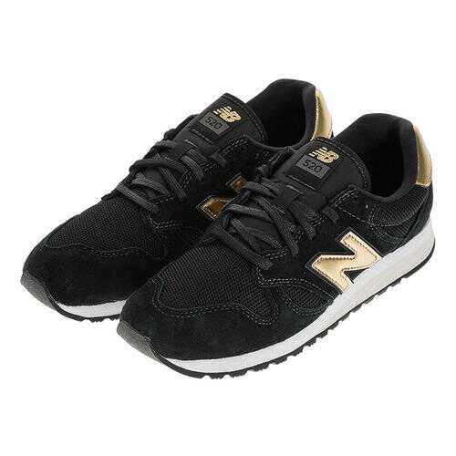Женские кроссовки New Balance WL520GDB/B черные/золотистые 35.5 в Модис