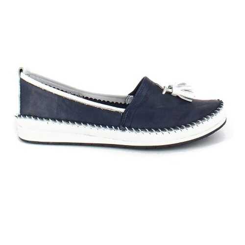 Мокасины женские HCS 58421 синие 37 RU в Модис