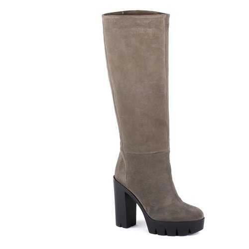 Сапоги женские Giovanni Fabiani G3536MS зеленые 38.5 RU в Модис
