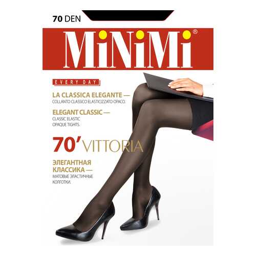 Колготки MiNiMi VITTORIA 70, nero, 5/XL в Модис