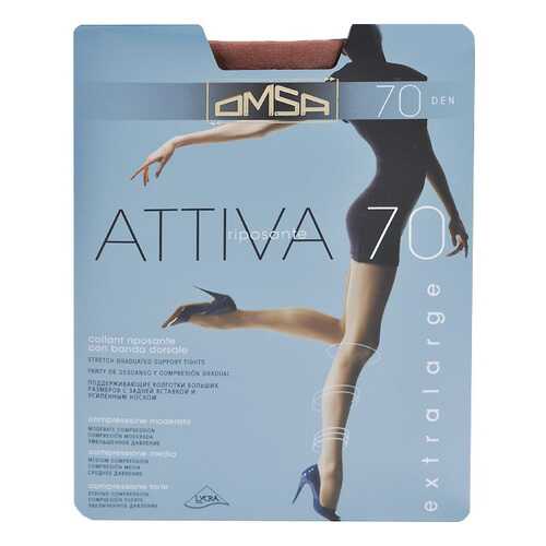 Колготки Omsa ATTIVA 70 / Cioccolato (Темный загар) / 5 (XL) в Модис