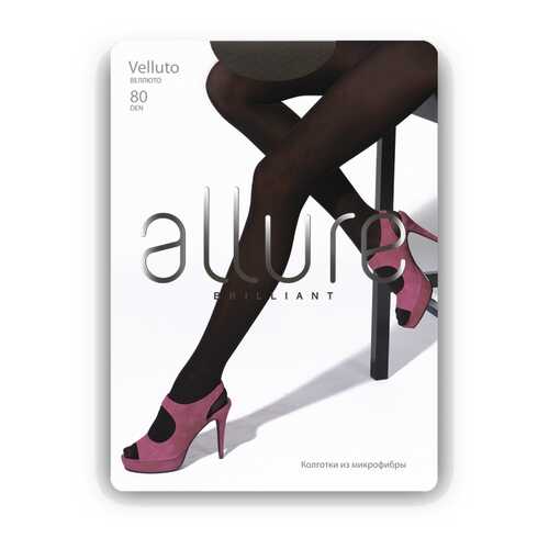 Колготки женские ALLURE ALL Velluto 80 серые 4 (L) в Модис