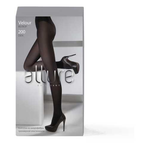Колготки женские ALLURE ALL VELOUR 200 черные 4 в Модис
