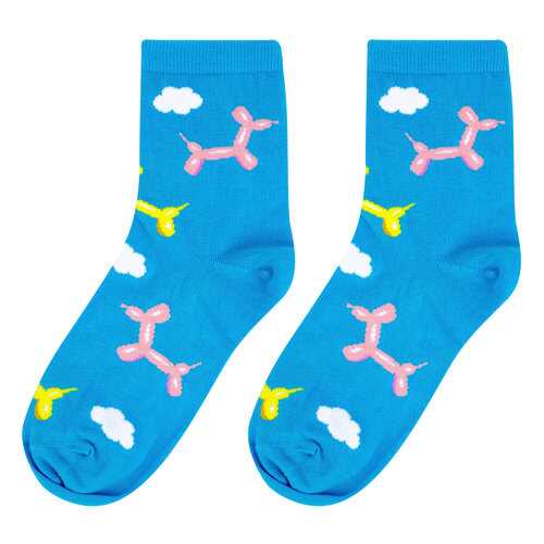 Носки женские Kawaii Factory Шарики голубые 36-39 в Модис