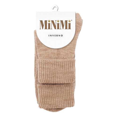 Носки женские MiNiMi MINI INVERNO 3301 бежевые one size в Модис