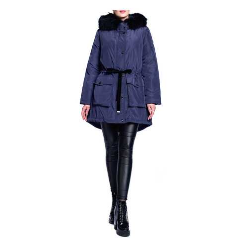 Пальто женское ODRI MIO 19310107 синее 48 IT в Модис