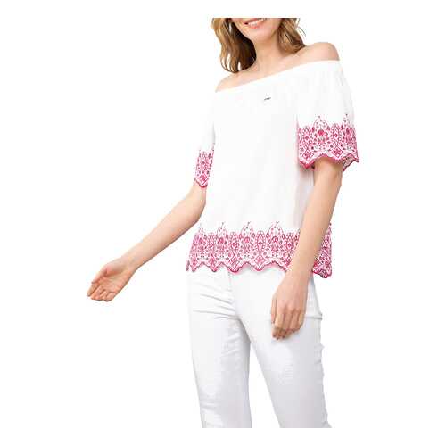 Блуза женская U.S. POLO Assn. G082SZ0040MIMOSA белая 40 в Модис