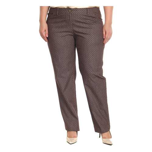Брюки женские ROSANNA PELLEGRINI 4002QUI-1 коричневые 40 IT в Модис