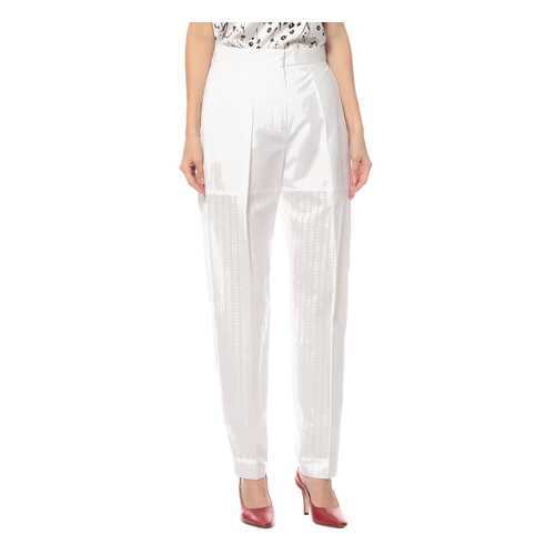 Брюки женские SPORTMAX 621-SP21310581 белые 36 IT в Модис