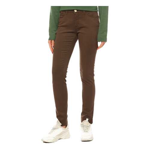Брюки женские TRUSSARDI JEANS 5241101 коричневые 28 IT в Модис