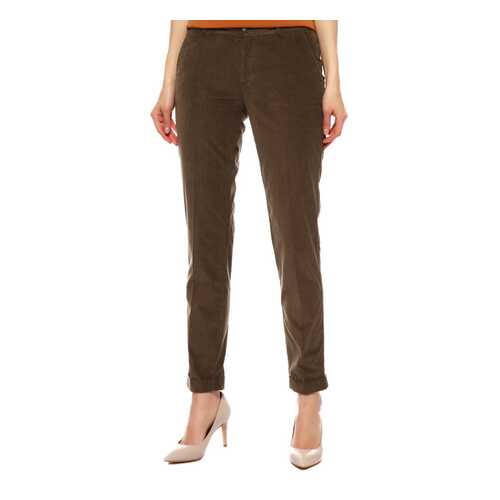 Брюки женские TRUSSARDI JEANS 5241193 коричневые 40 IT в Модис