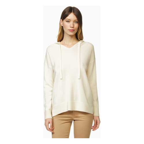 Джемпер из кашемира с капюшоном Женщины Benetton 20A_1033D2492_600 Белый XS в Модис