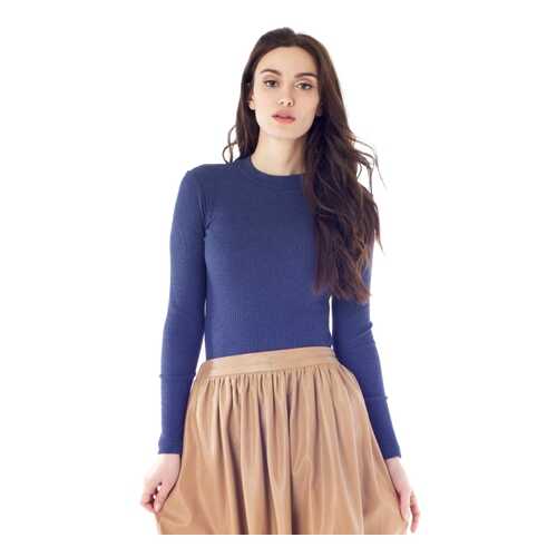 Водолазка женская FREESPIRIT Simple синяя XS в Модис