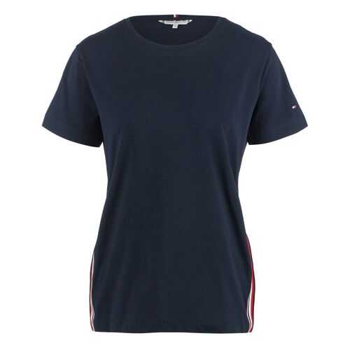 Футболка женская Tommy Hilfiger WW0WW28025 синяя XL в Модис