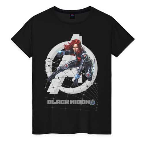 Футболка женская ВсеМайки 2084195 черная XL в Модис