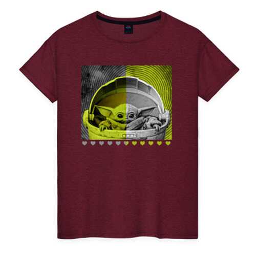 Футболка женская ВсеМайки 2147267 красная XL в Модис