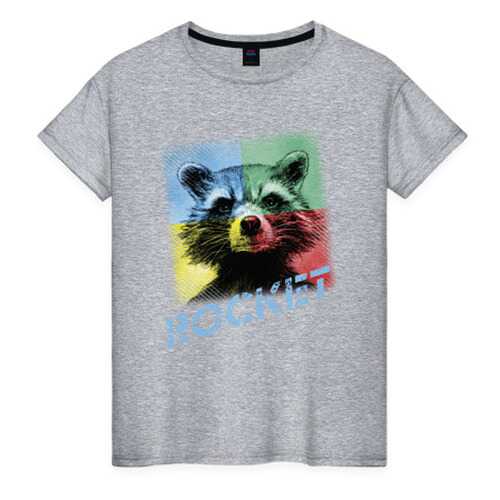 Футболка женская ВсеМайки 2166483 серая XXXL в Модис