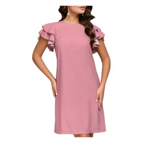 Платье женское D&M by 1001DRESS 0112001-01114PK розовое S в Модис