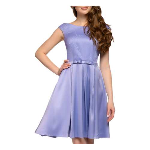 Вечернее платье женское D&M by 1001DRESS 0112001-01942LV фиолетовое L в Модис