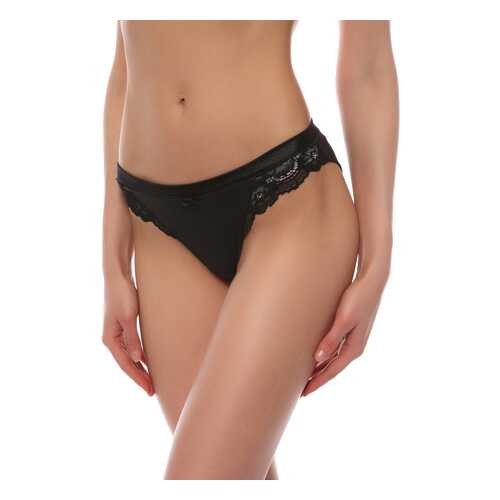 Трусы женские CREACIONES SELENE S.L. BR MARINA (3014) черные XL в Модис